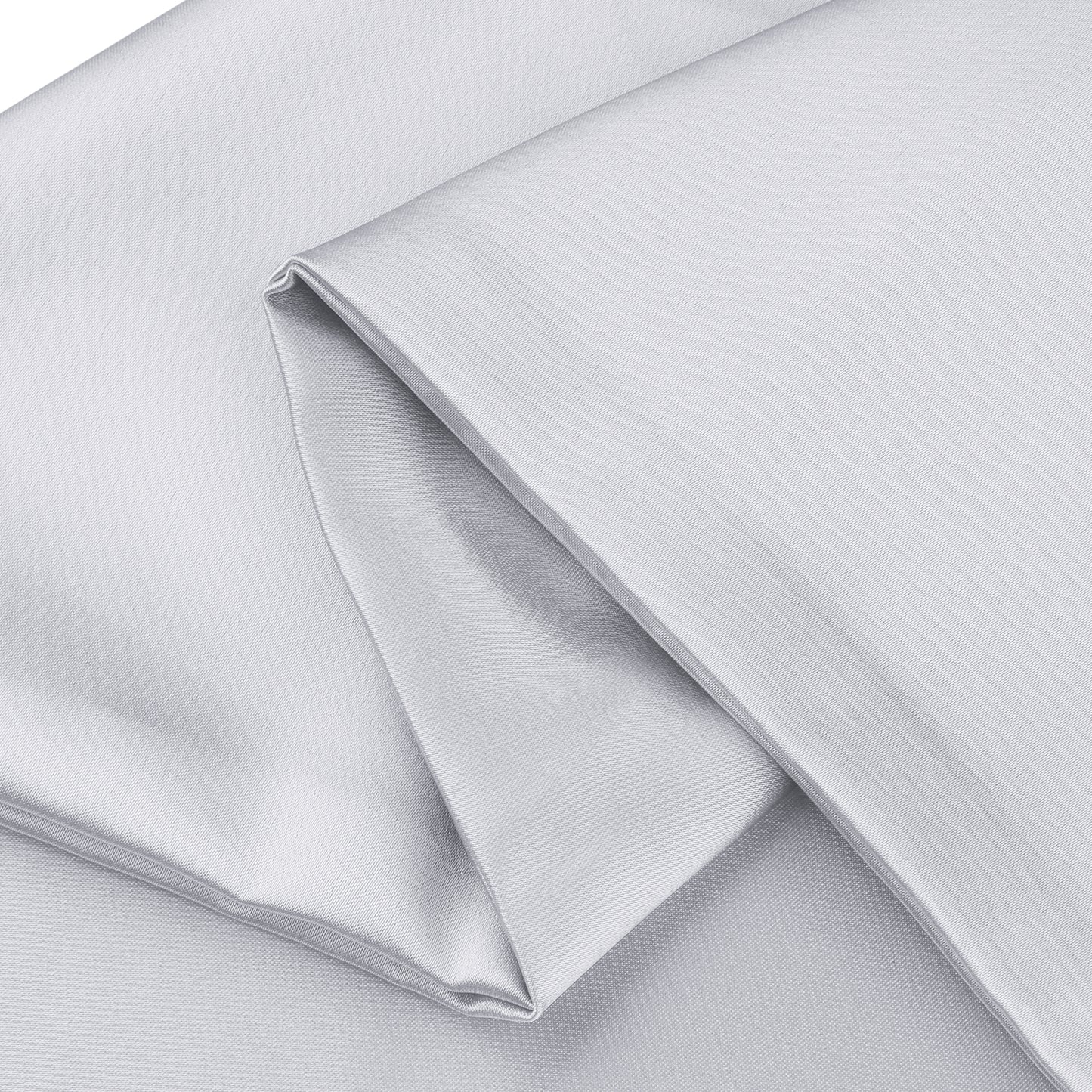 Satin Pillowcase with 1 Pcs for Hair and Skin with Hidden Zipper, Breathable Pillow Case Sleep Mask