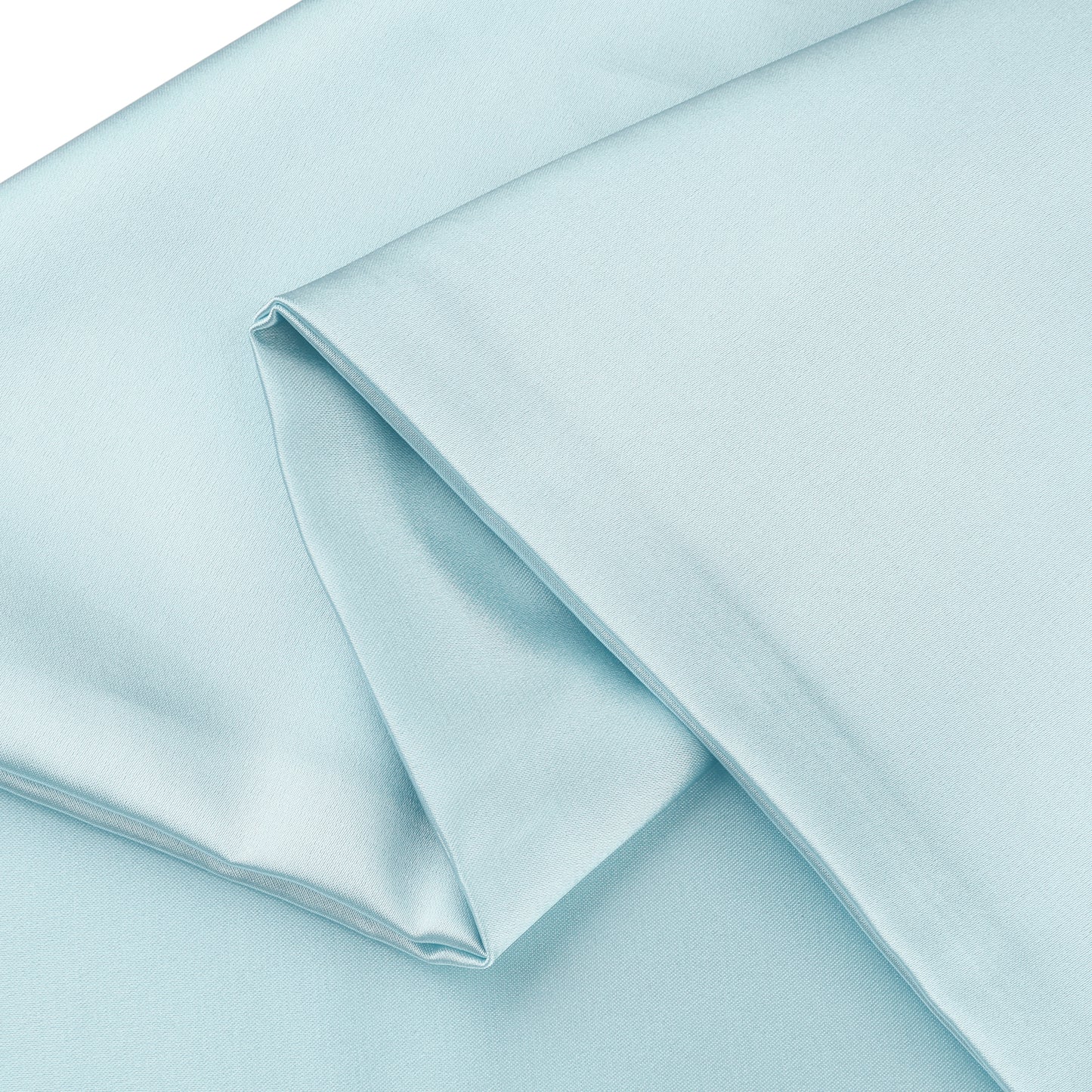 Satin Pillowcase with 1 Pcs for Hair and Skin with Hidden Zipper, Breathable Pillow Case Sleep Mask