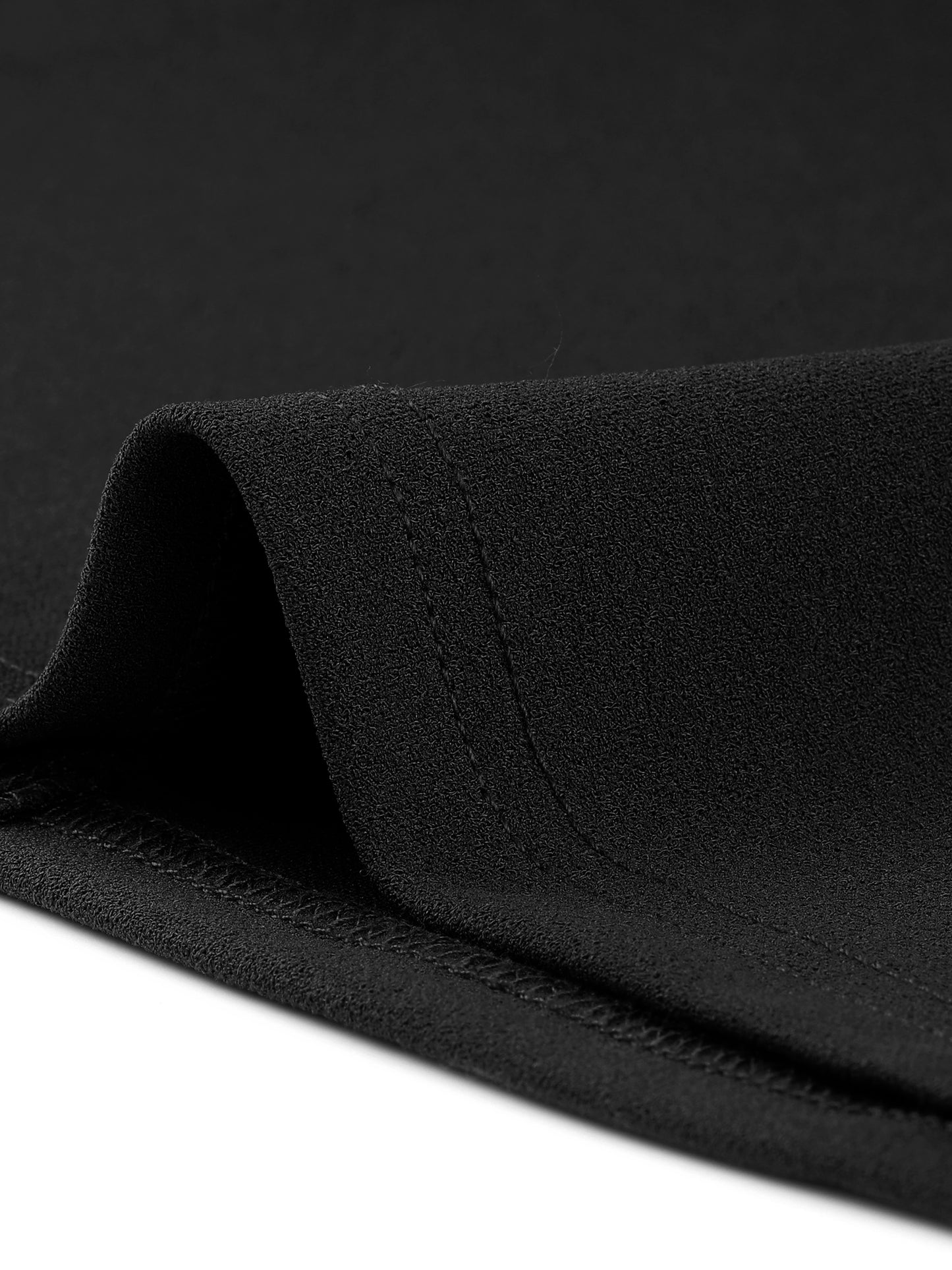 Falda tubo ajustada de cintura alta fruncida hasta la rodilla para usar en el trabajo para mujer