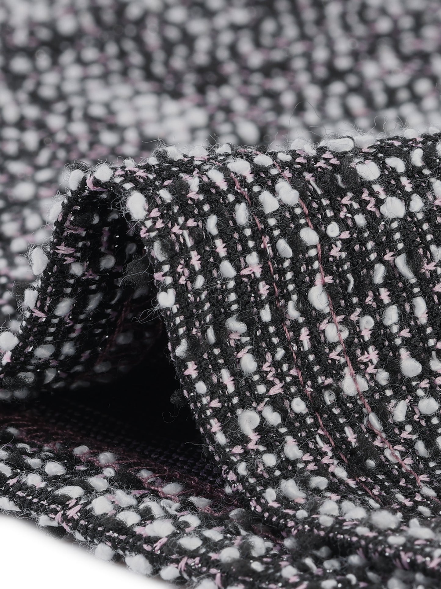 Women's Plaid Tweed Belted High Waist Knee Length Bodycon Retro Workwear Pencil Skirt