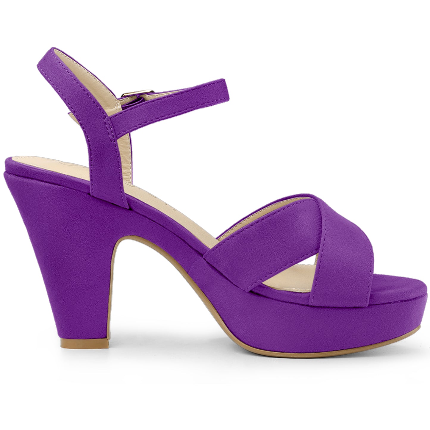 Women's Platform Chunky Heel Slingback Sandals