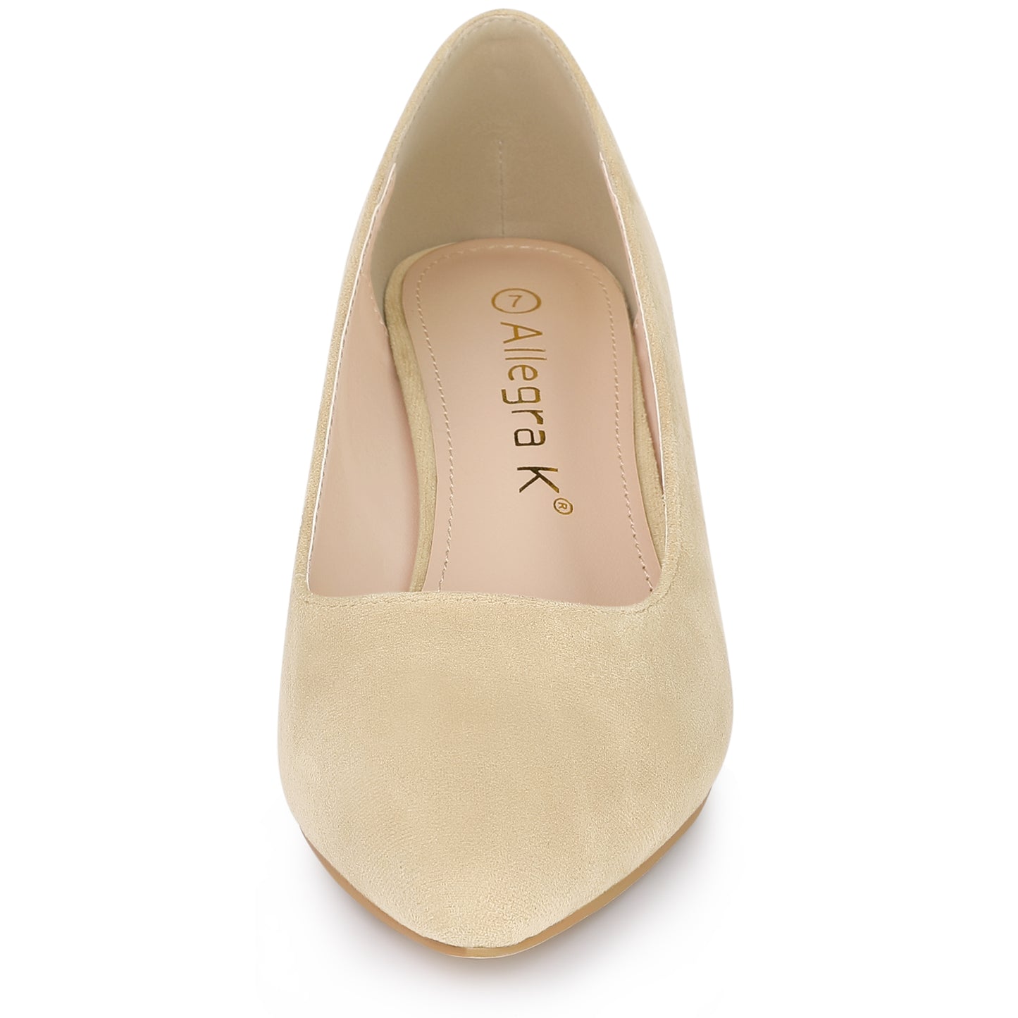 Women's Pointy Toe Slip On Wedges Heels Pumps