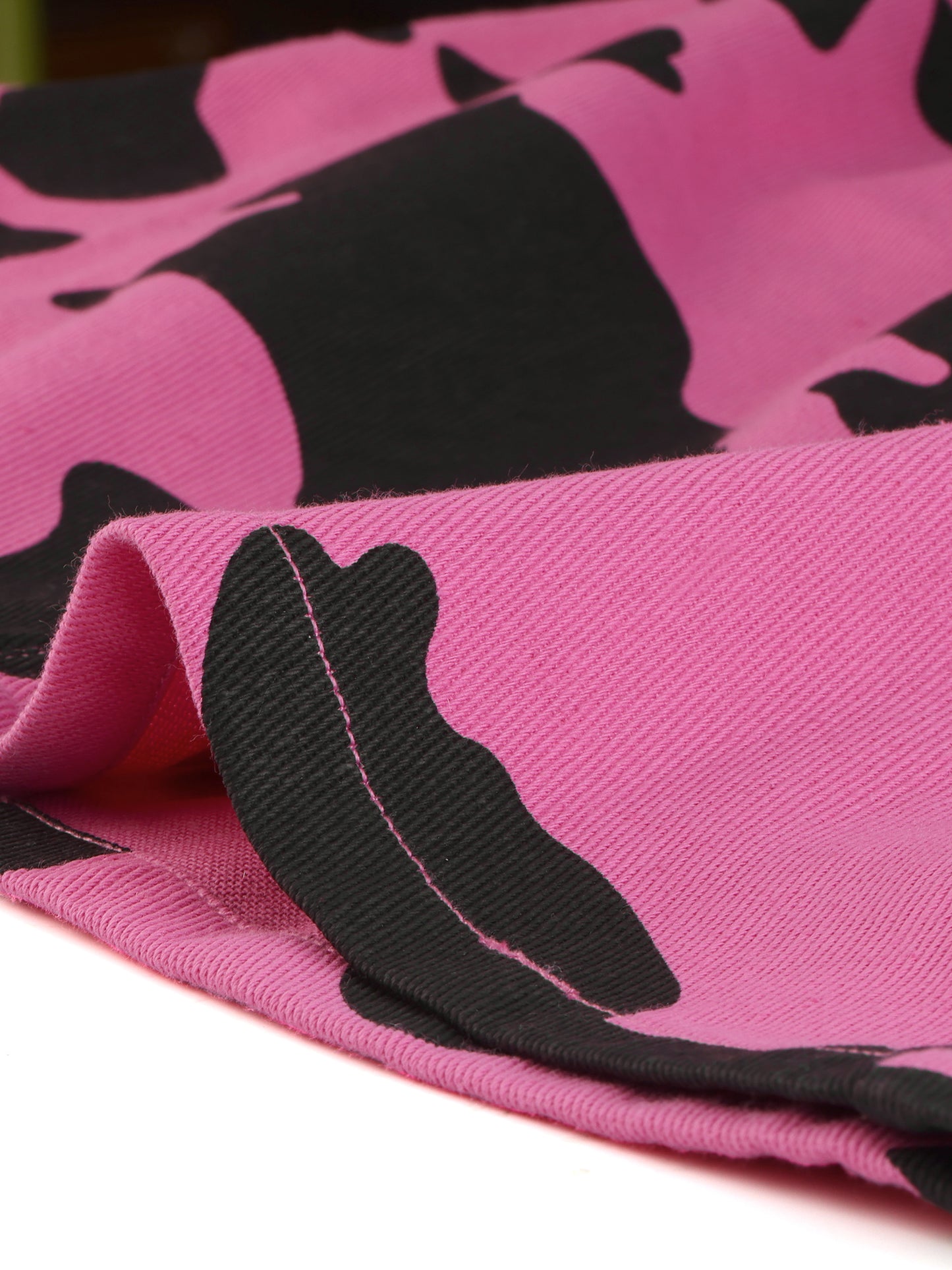 Women's High Waist Mini Print Casual Short Skirt