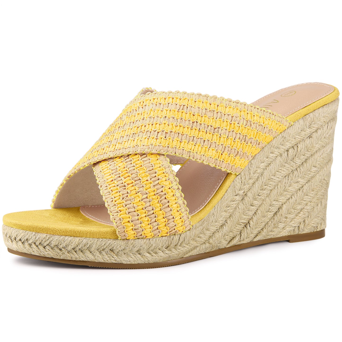 Women's Crisscross Strap Platform Wedge Sandals