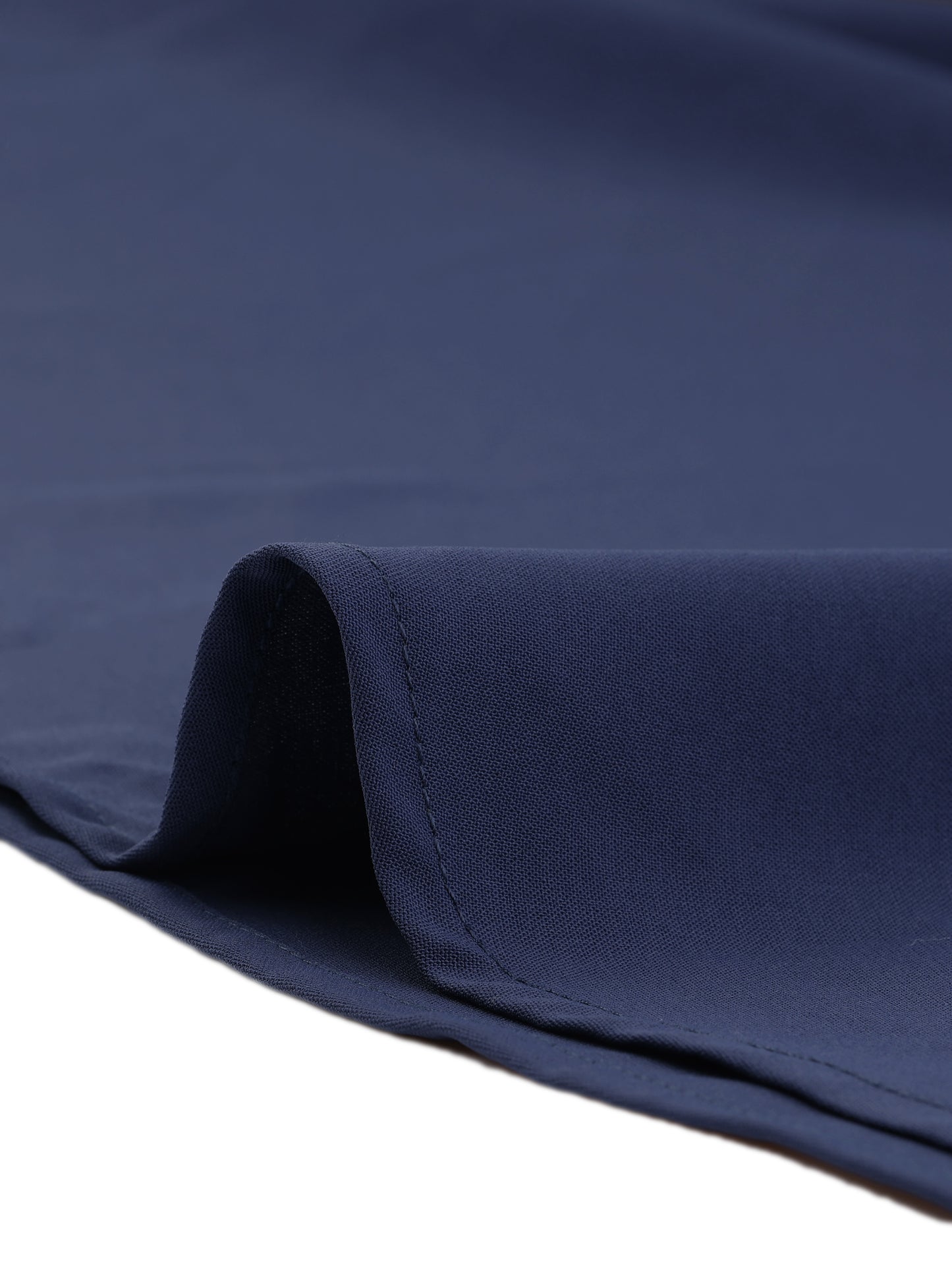 Women Plus Size Top 3/4 Sleeve Work Office Tie Front Ruffle Chiffon Blouse