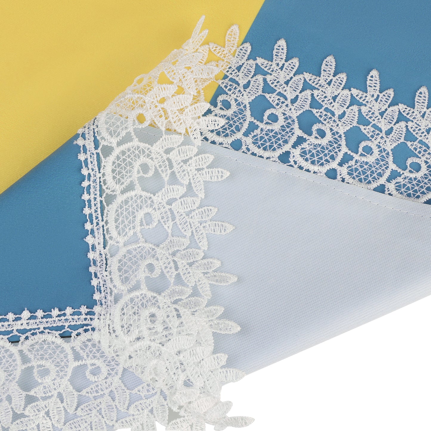Lace Tablecloth Rectangle Decor Macrame Polyester Table Cover