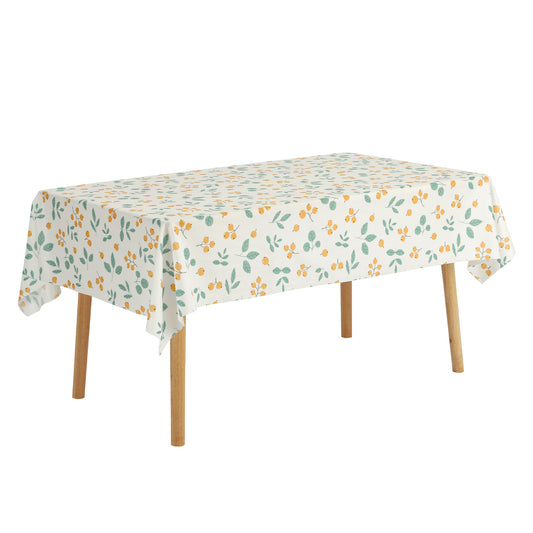 Rectangle Tablecloth, Waterproof and Wrinkle Resistant Washable Soft Table Cover