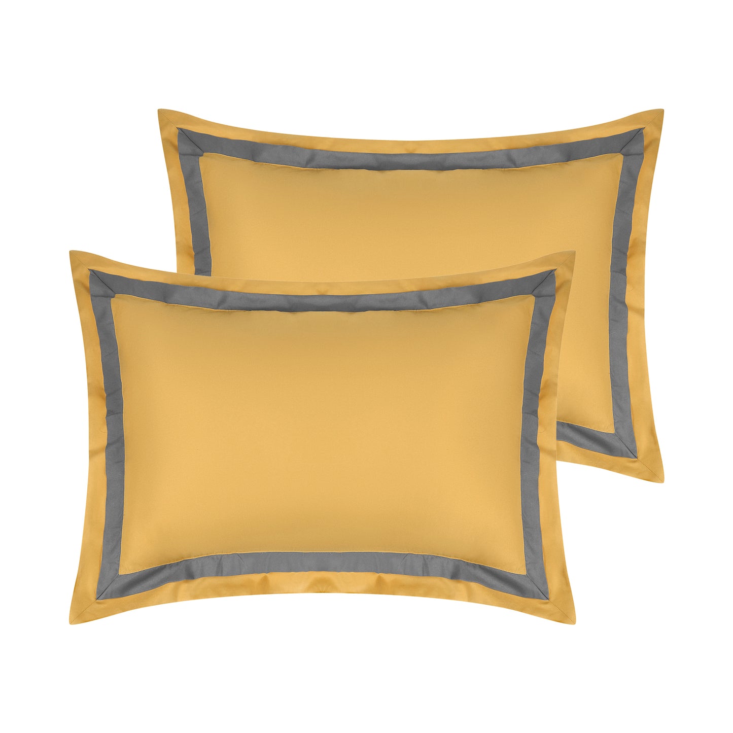 Polyester Pillow Cases Set of 2 with Envelope Closure, Room Decor Hair Care Pillow Shams