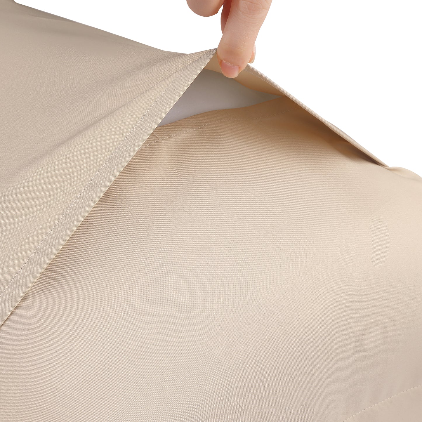 Polyester Pillow Cases Set of 2 with Envelope Closure, Room Decor Hair Care Pillow Shams