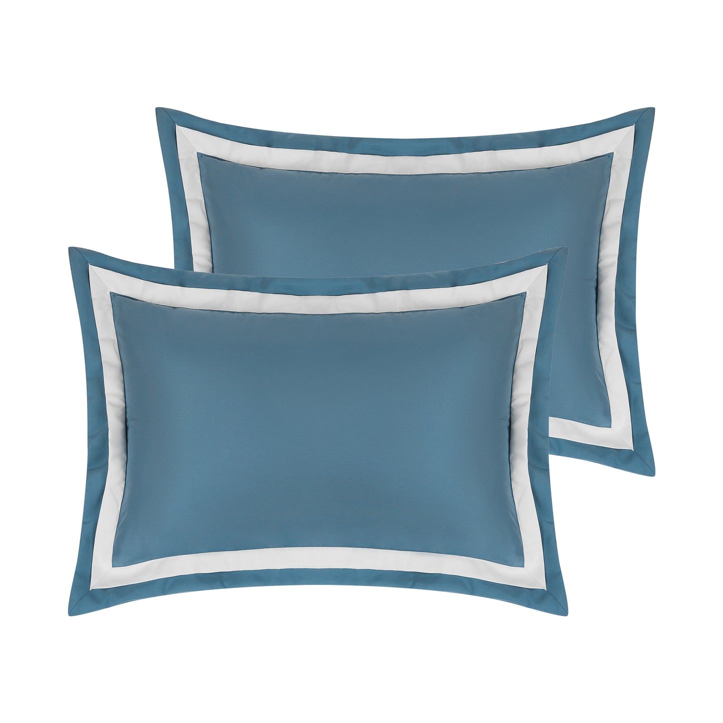Polyester Pillow Cases Set of 2 with Envelope Closure, Room Decor Hair Care Pillow Shams
