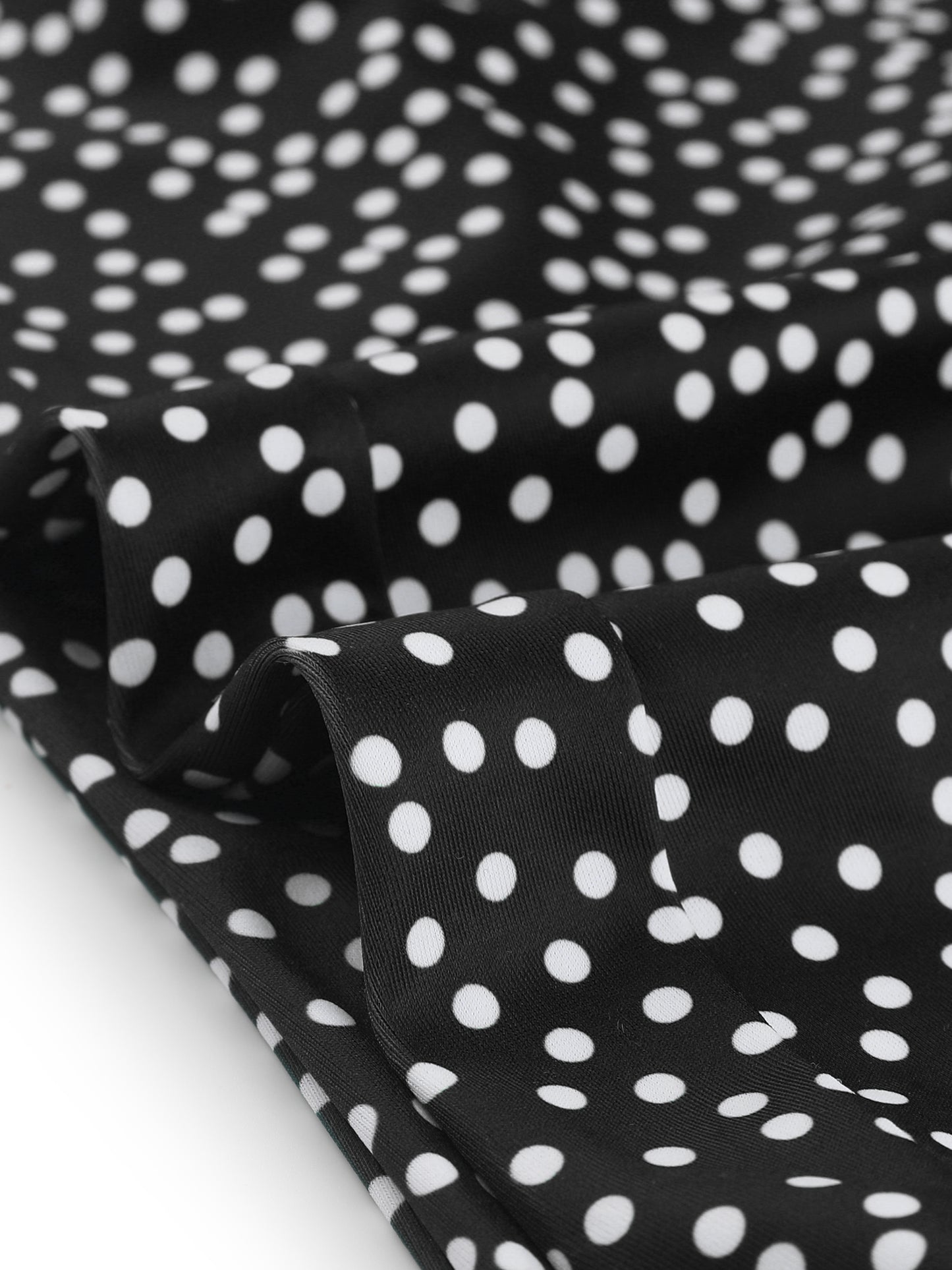Women Plus Size Two Piece Swimsuit Polka Dots Bikini Bandeau Bathing Suits