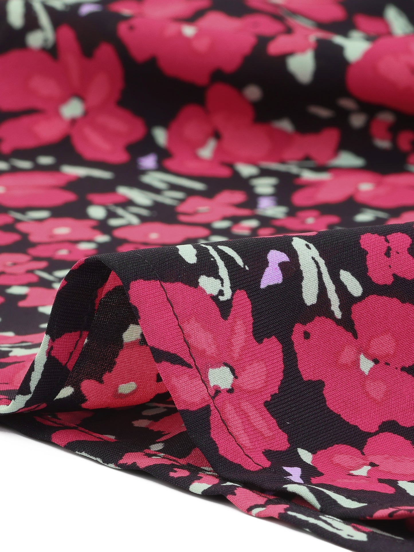 Faldas de talla grande para mujer, con estampado floral, cintura elástica, capas, línea A, con bolsillo, falda maxi de verano