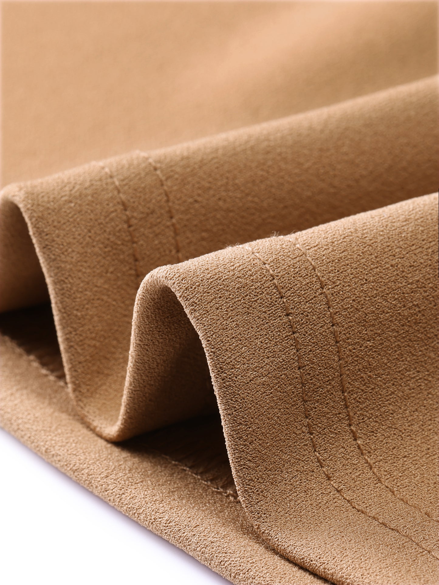 Women's High Waist Work Office Pleated Flared Elegant Midi Skirt