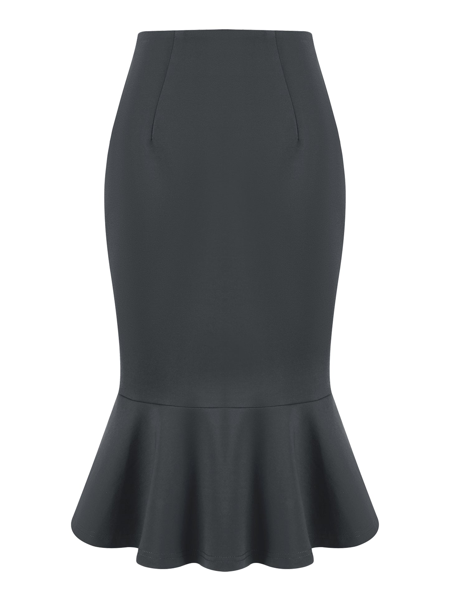 Women's Bodycon Mermaid Skirt High Waist Elegant Work Fishtail Pencil Skirt