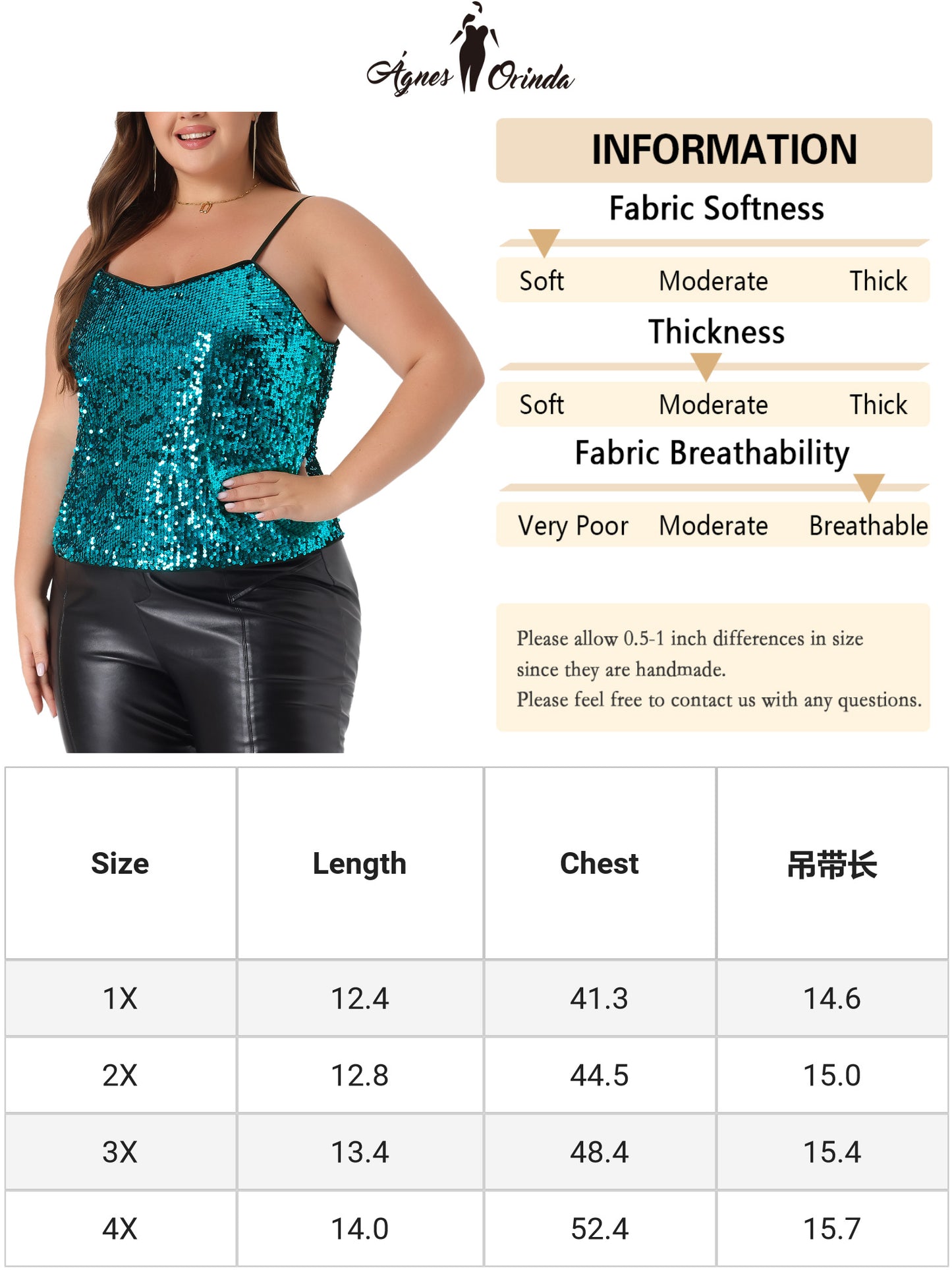 Women Plus Size Sparkle Sequin Cami Tops Backless Glitter Shimmer Tank Camisole