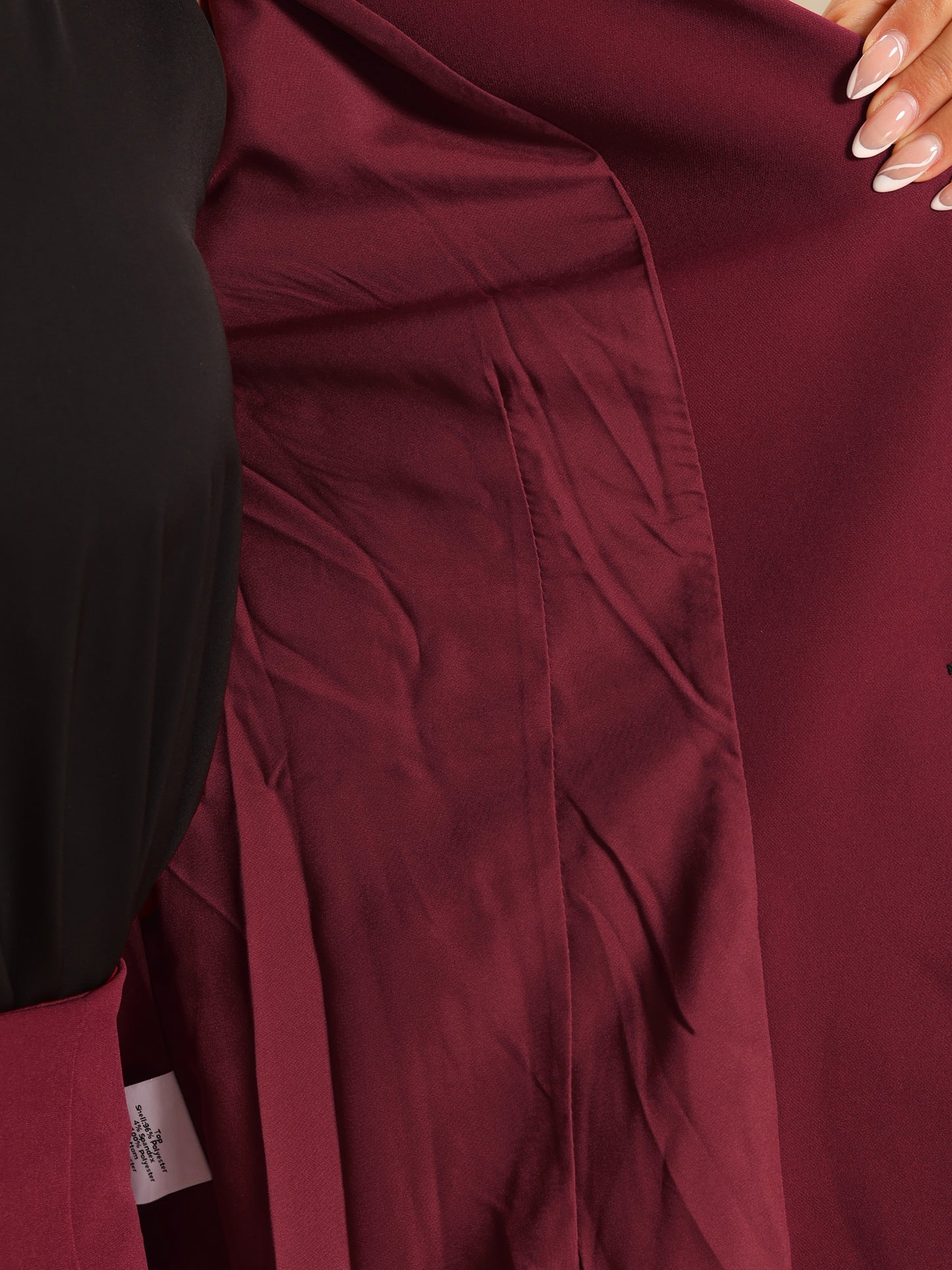 Conjunto de dos piezas para mujer: blazer peplum con solapa con muesca y falda tubo (disponible en tallas grandes)