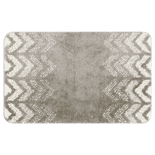 Absorbent Bath Mat Rug, Geometric Patterns Non-Slip  Bath Mats for Bathroom