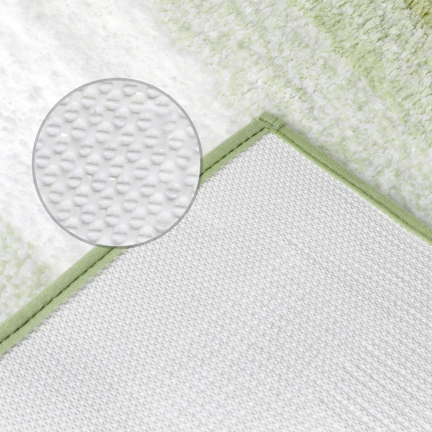 Soft and Absorbent Bathroom Rug Non-slip Plush Shaggy Bath Carpet Luxury Bath Mats