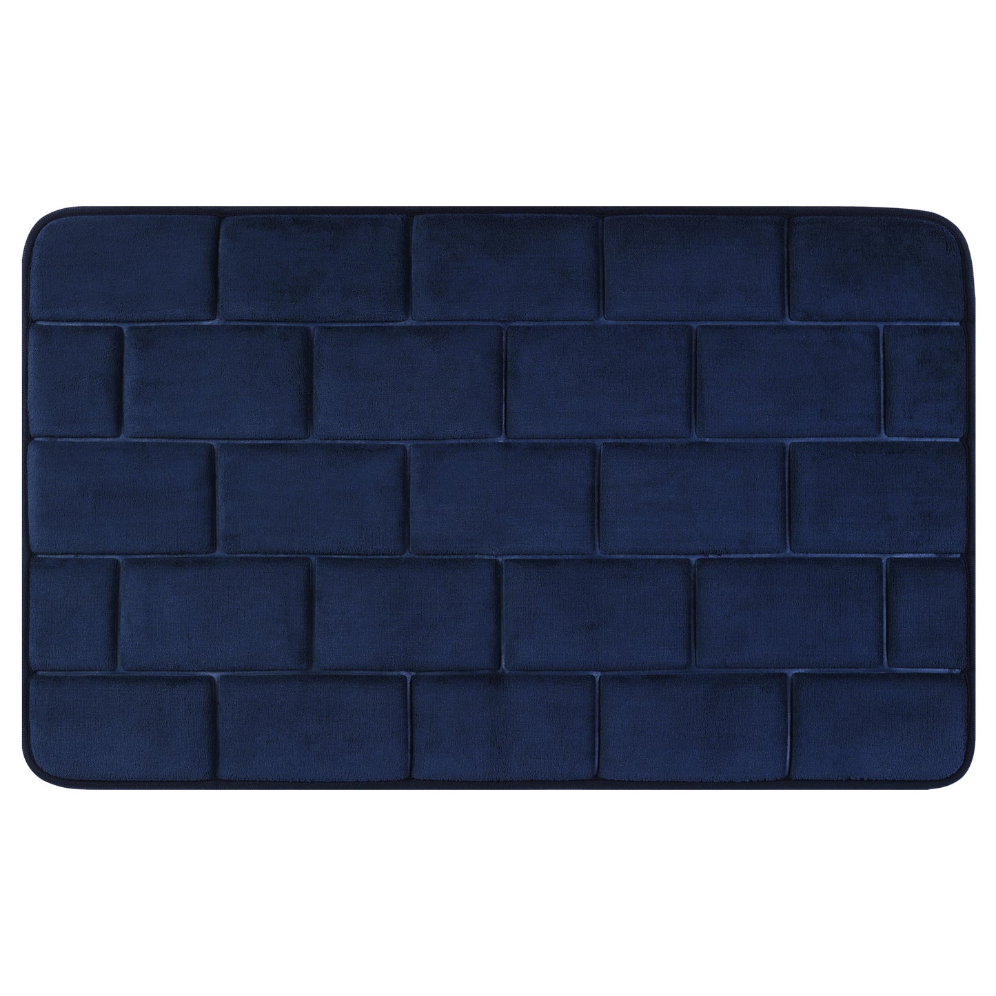 Memory Foam Bath Mat, Soft Absorbent Bathroom Rug Non-Slip Thick Dry Fast for Bath Mats