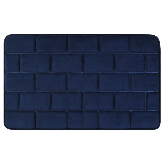 Memory Foam Bath Mat, Soft Absorbent Bathroom Rug Non-Slip Thick Dry Fast for Bath Mats
