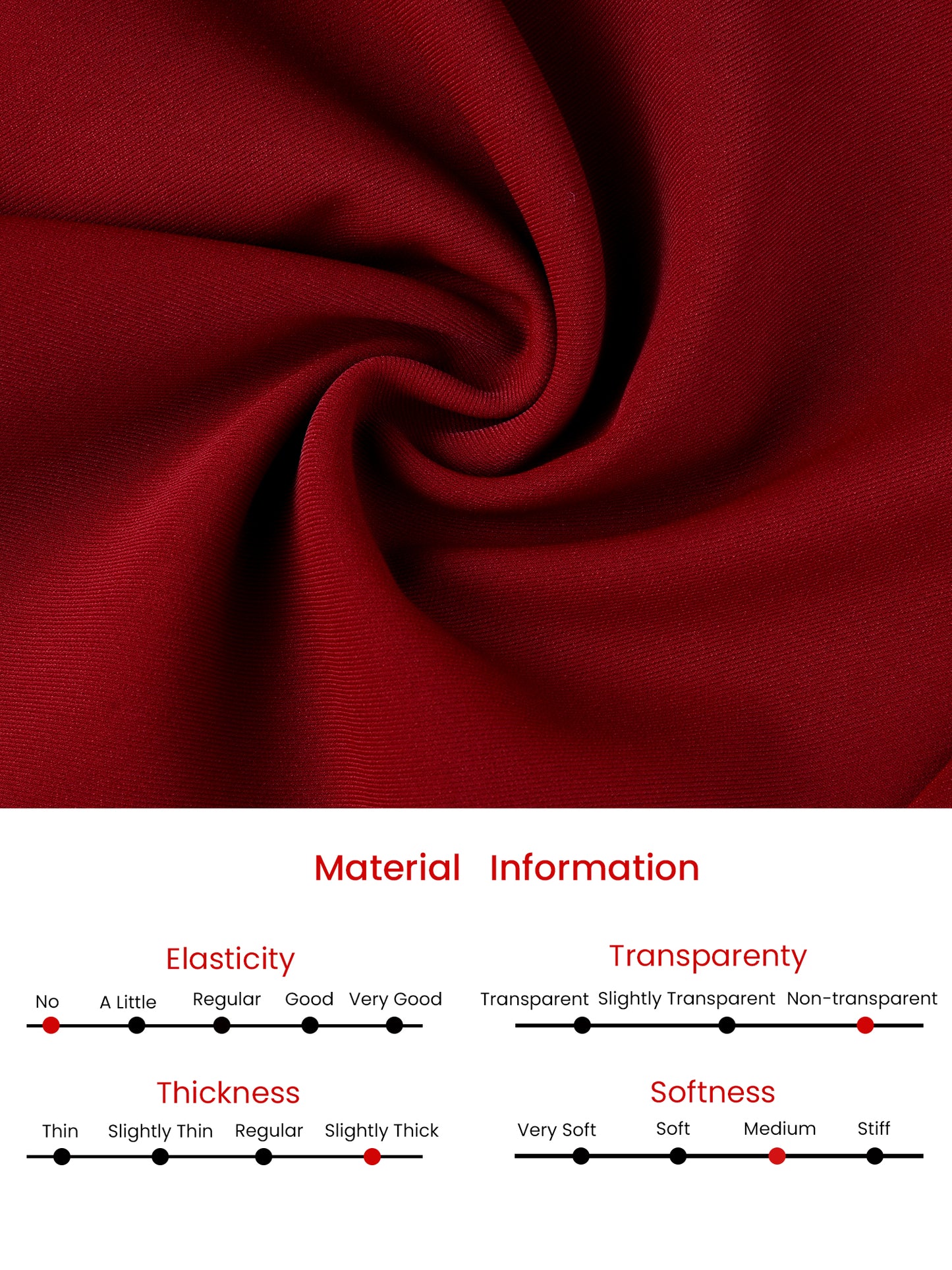 Women's Pencil Skirt High Waist Split Back Work Midi Skirts