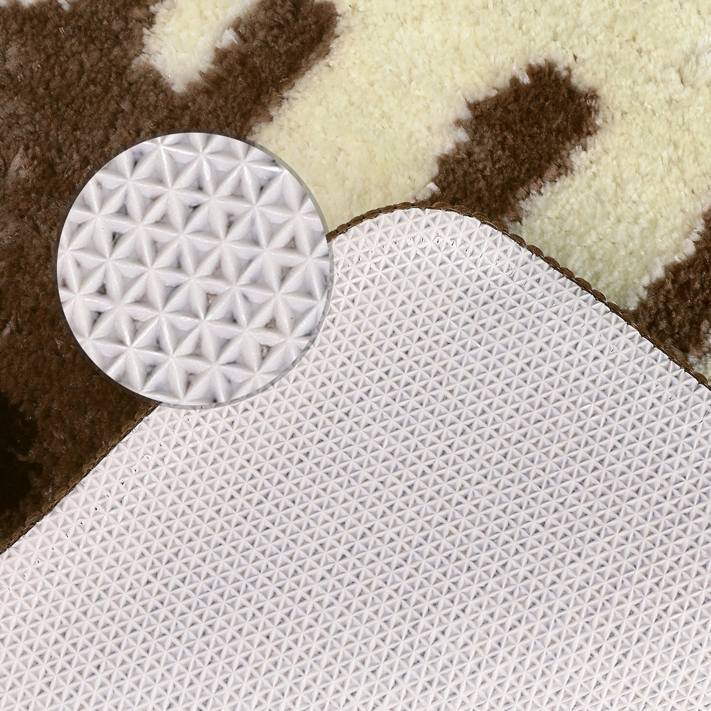 Bathroom Rug Mat, Extra Soft and Absorbent Bath Rugs, Non-Slip Plush Shaggy Bath Mats