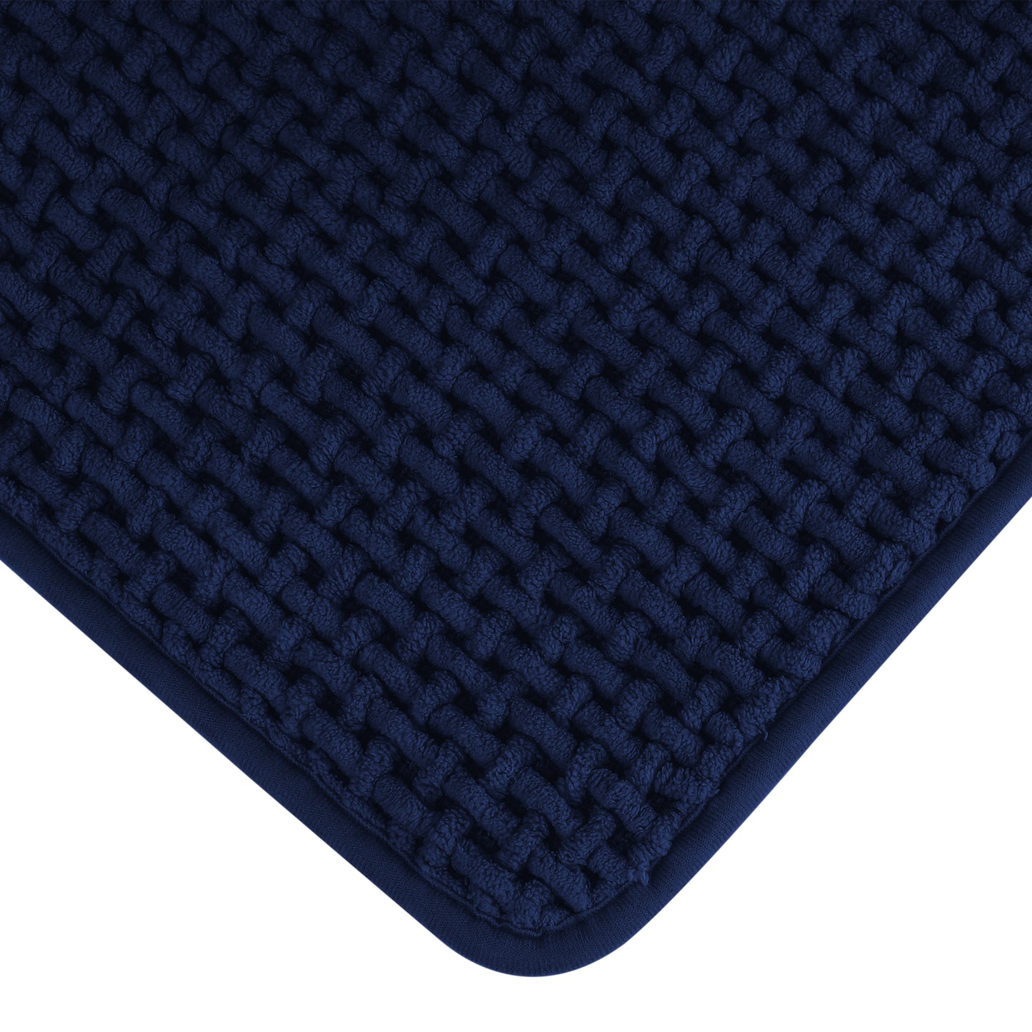 Chenille Bathroom Rugs, Non Slip Bath Mat Carpet for Bathroom Floor and Shower