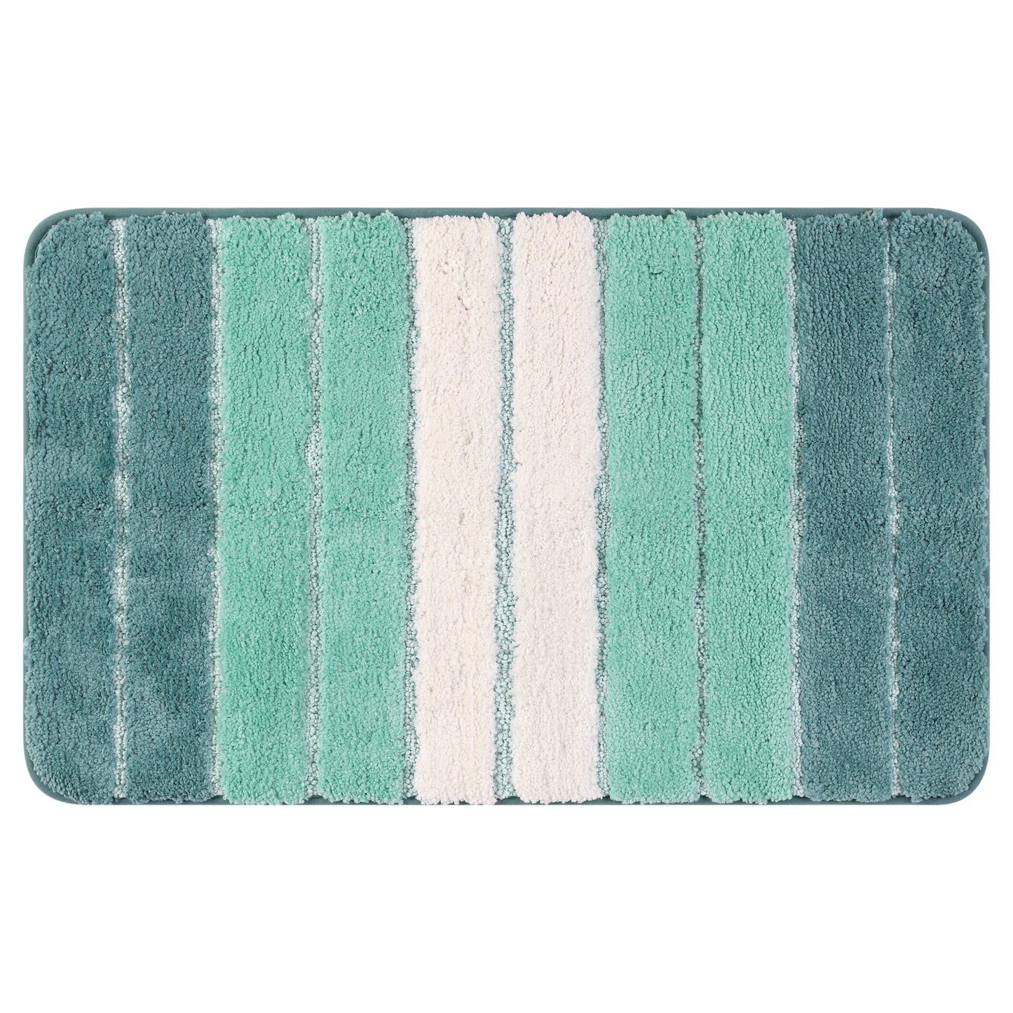 Non Slip Bathroom Rug, Water Absorbent Soft Shaggy Rubber Back Bath Mats for Bathroom
