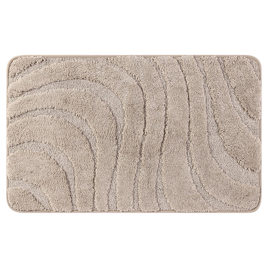Non Slip Bath Mat, Geometry Bathroom Rug Absorbent Washable Mat Soft Microfiber Bath Mats