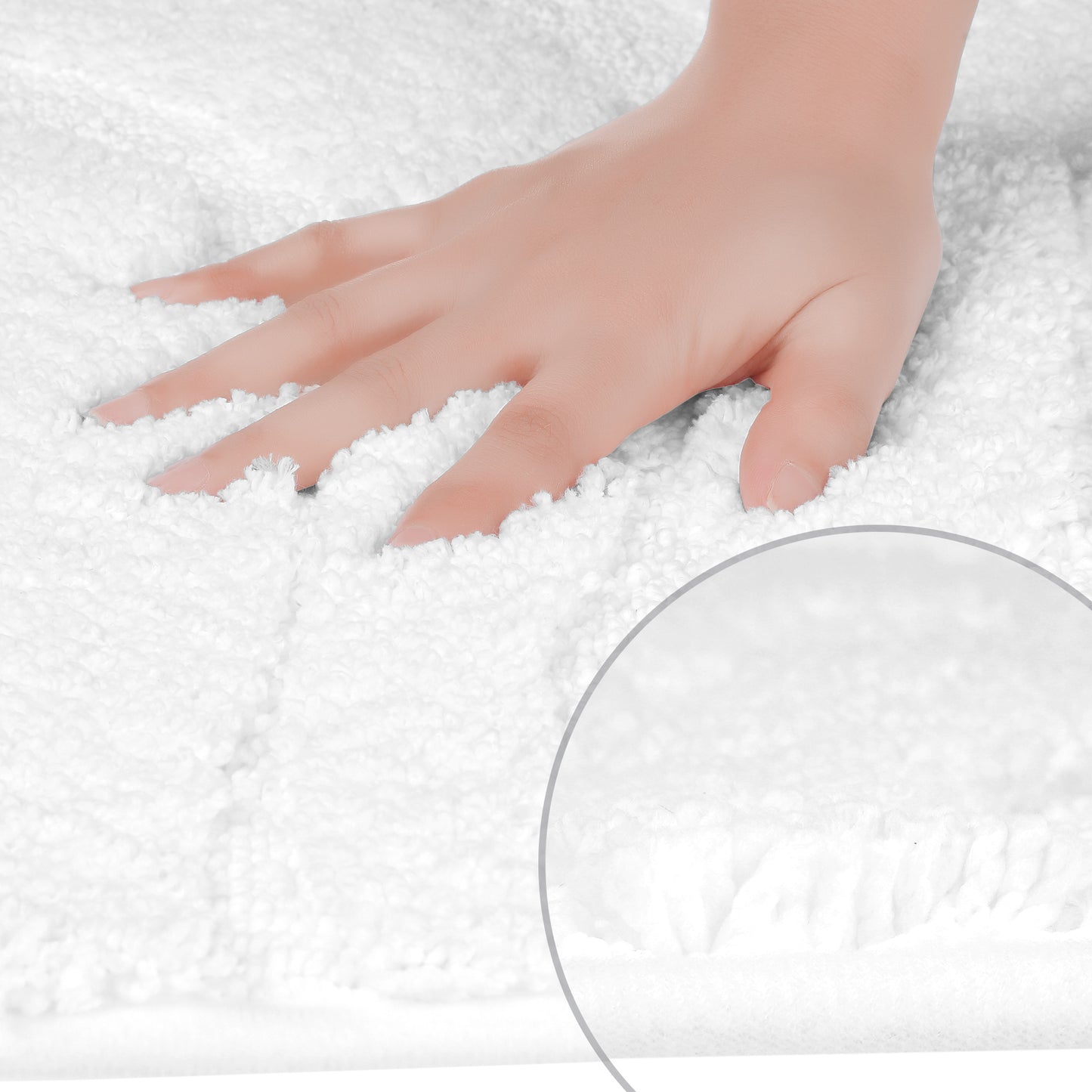 Non Slip Bath Mat, Geometry Bathroom Rug Absorbent Washable Mat Soft Microfiber Bath Mats