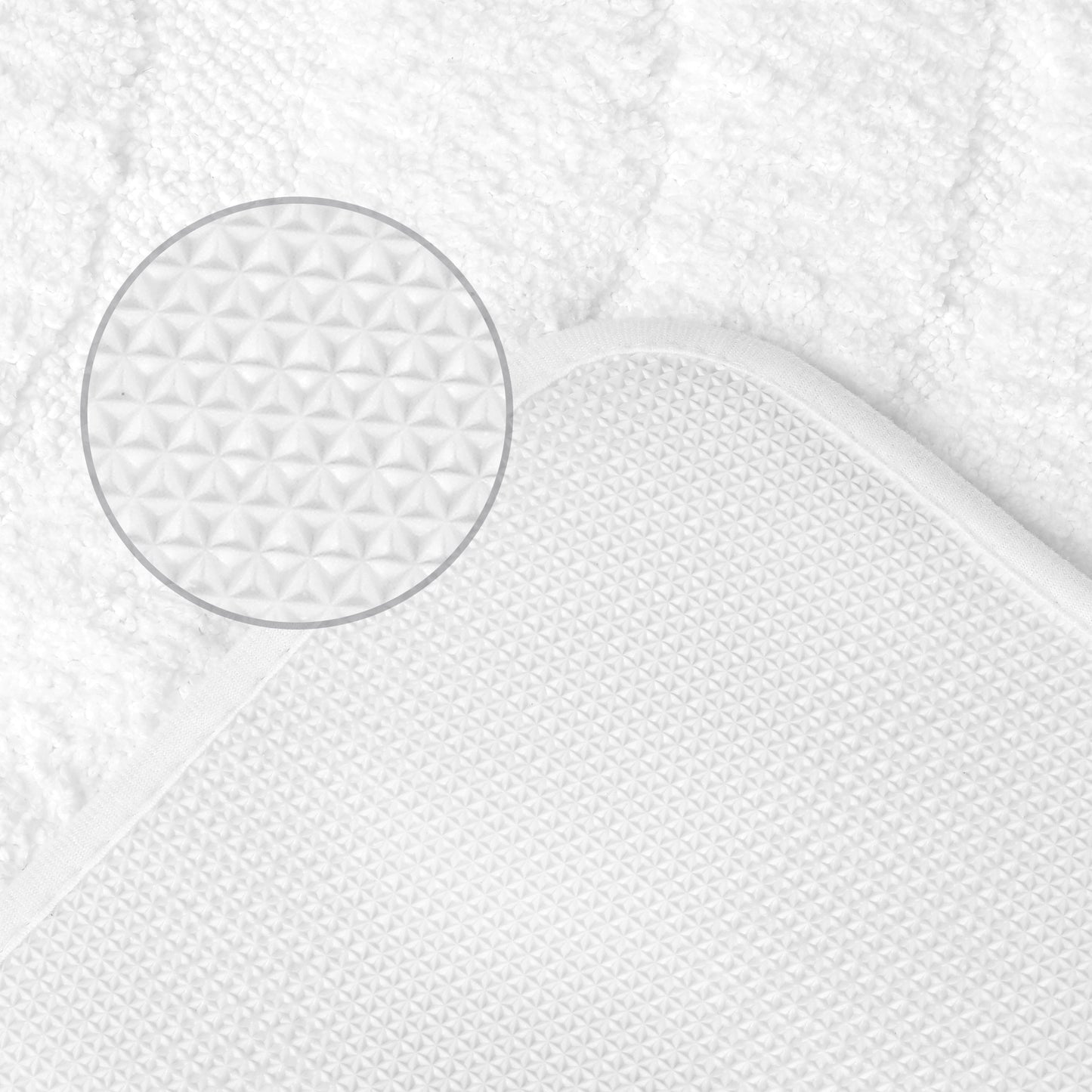 Non Slip Bath Mat, Geometry Bathroom Rug Absorbent Washable Mat Soft Microfiber Bath Mats