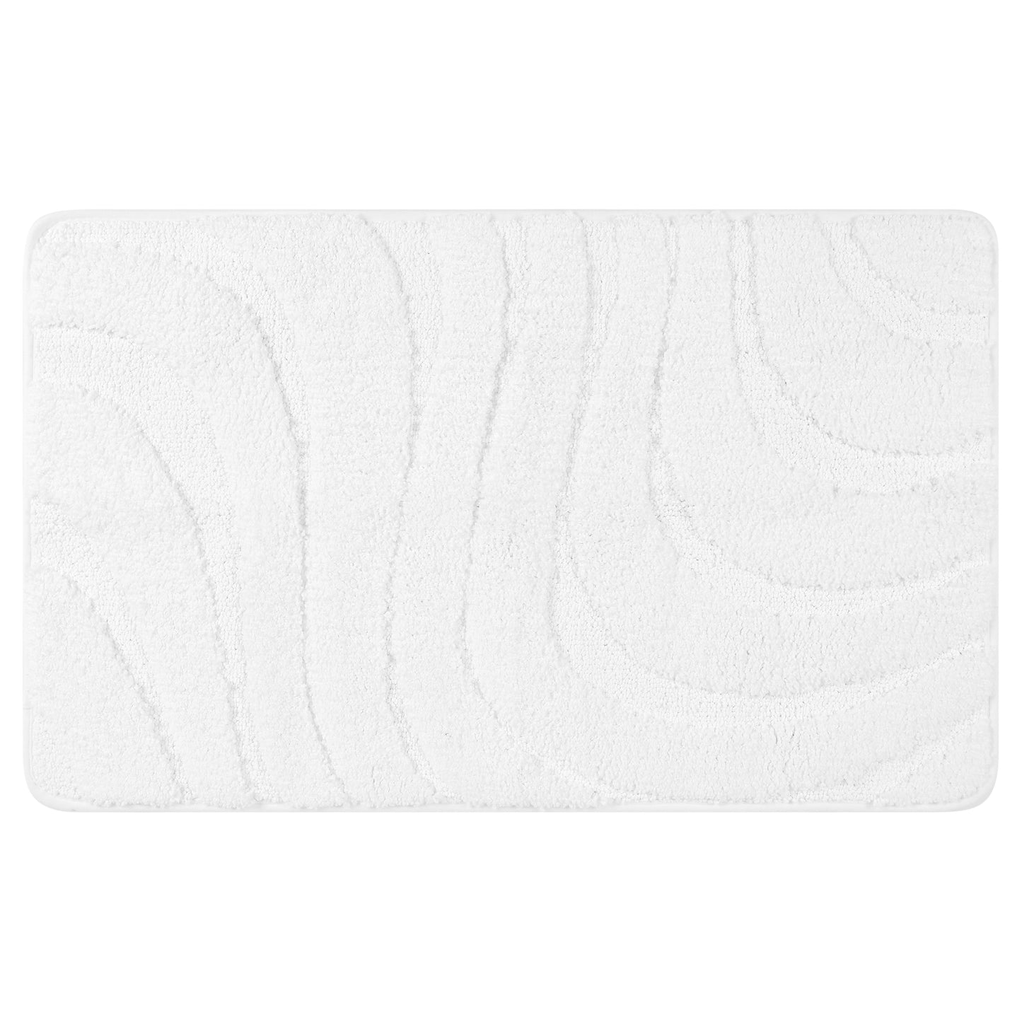 Non Slip Bath Mat, Geometry Bathroom Rug Absorbent Washable Mat Soft Microfiber Bath Mats