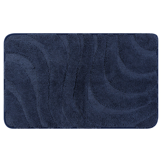 Non Slip Bath Mat, Geometry Bathroom Rug Absorbent Washable Mat Soft Microfiber Bath Mats