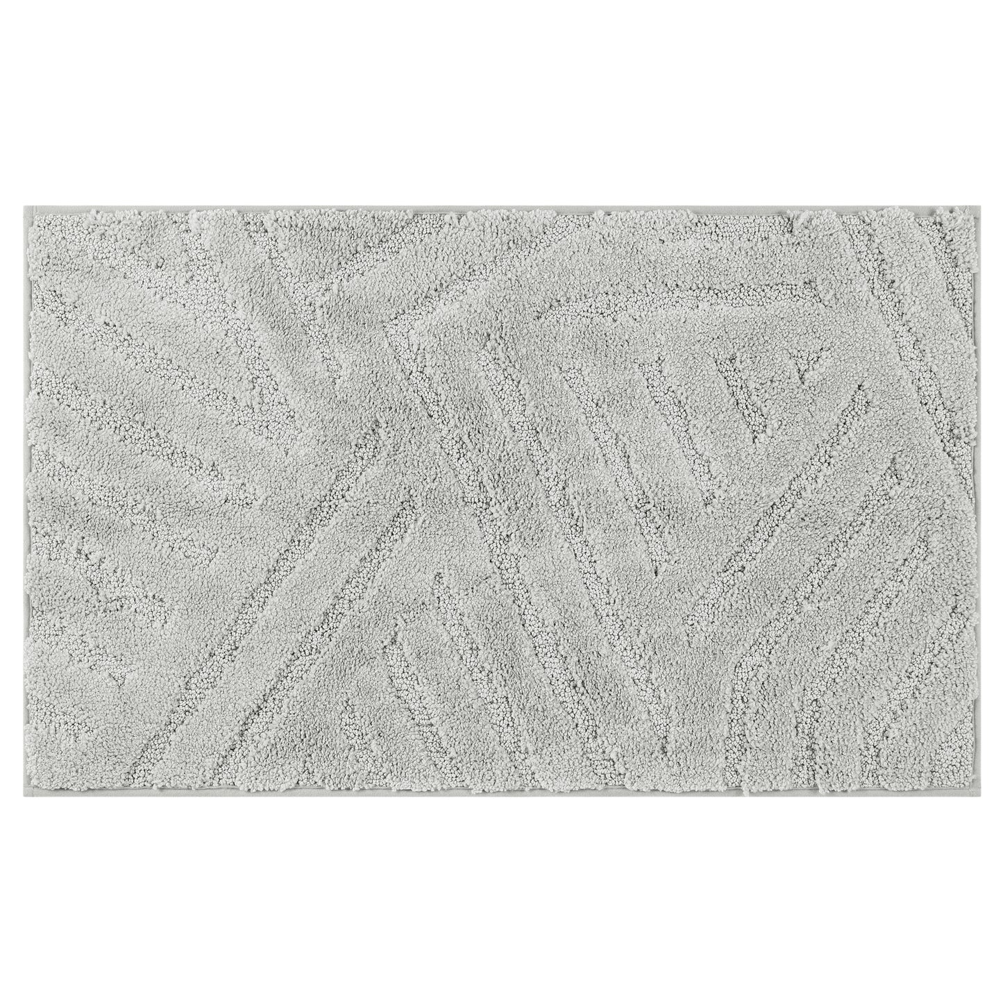 Bathroom Rugs Non Slip Bath Mat Geometric Luxury Soft Microfiber Washable Bath Mats