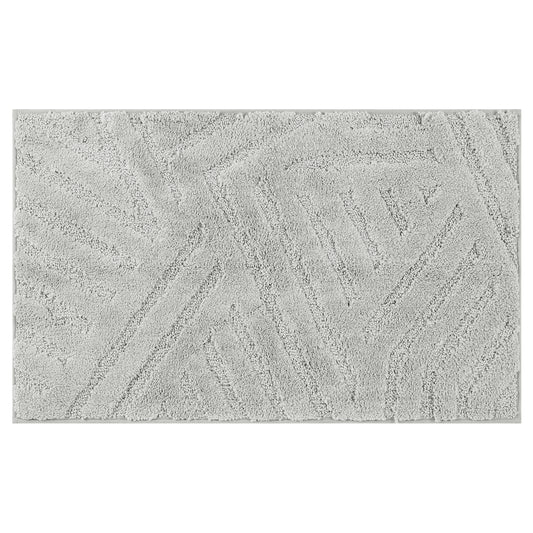 Bathroom Rugs Non Slip Bath Mat Geometric Luxury Soft Microfiber Washable Bath Mats