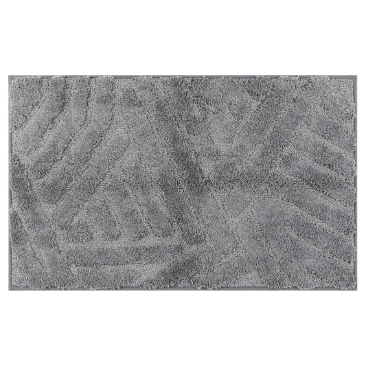Bathroom Rugs Non Slip Bath Mat Geometric Luxury Soft Microfiber Washable Bath Mats