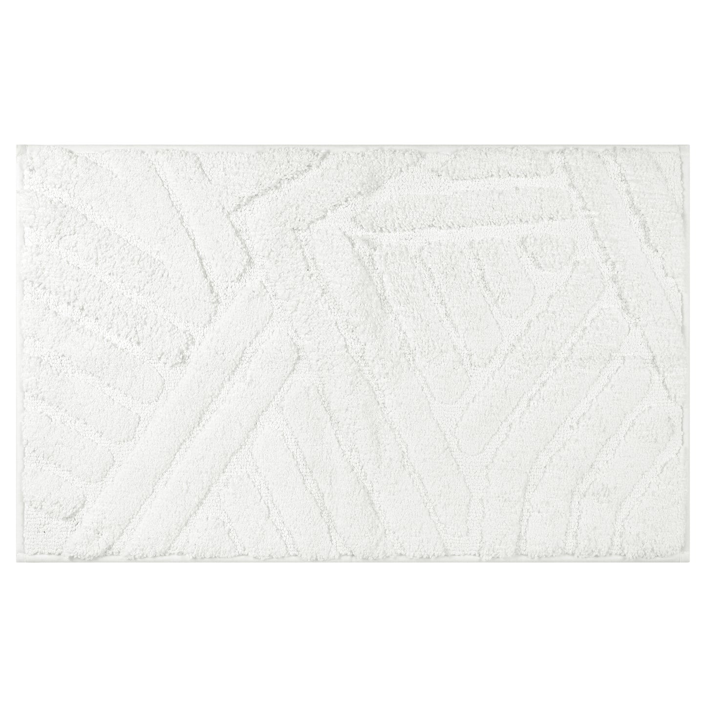 Bathroom Rugs Non Slip Bath Mat Geometric Luxury Soft Microfiber Washable Bath Mats