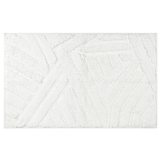 Bathroom Rugs Non Slip Bath Mat Geometric Luxury Soft Microfiber Washable Bath Mats