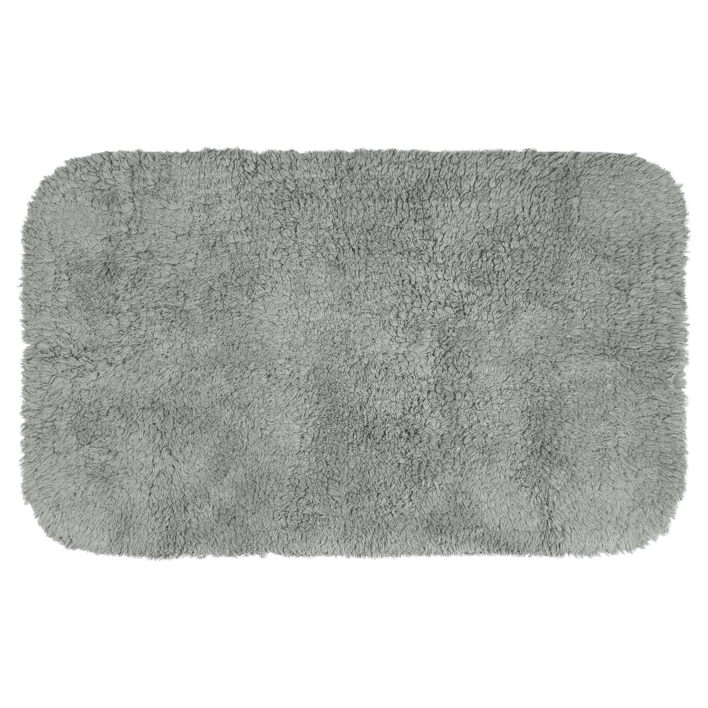 100% Cotton Mat Rug, Plush Water Absorbent Luxury Rectangular for Bathroom Vanity