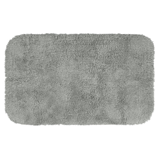 100% Cotton Mat Rug, Plush Water Absorbent Luxury Rectangular for Bathroom Vanity