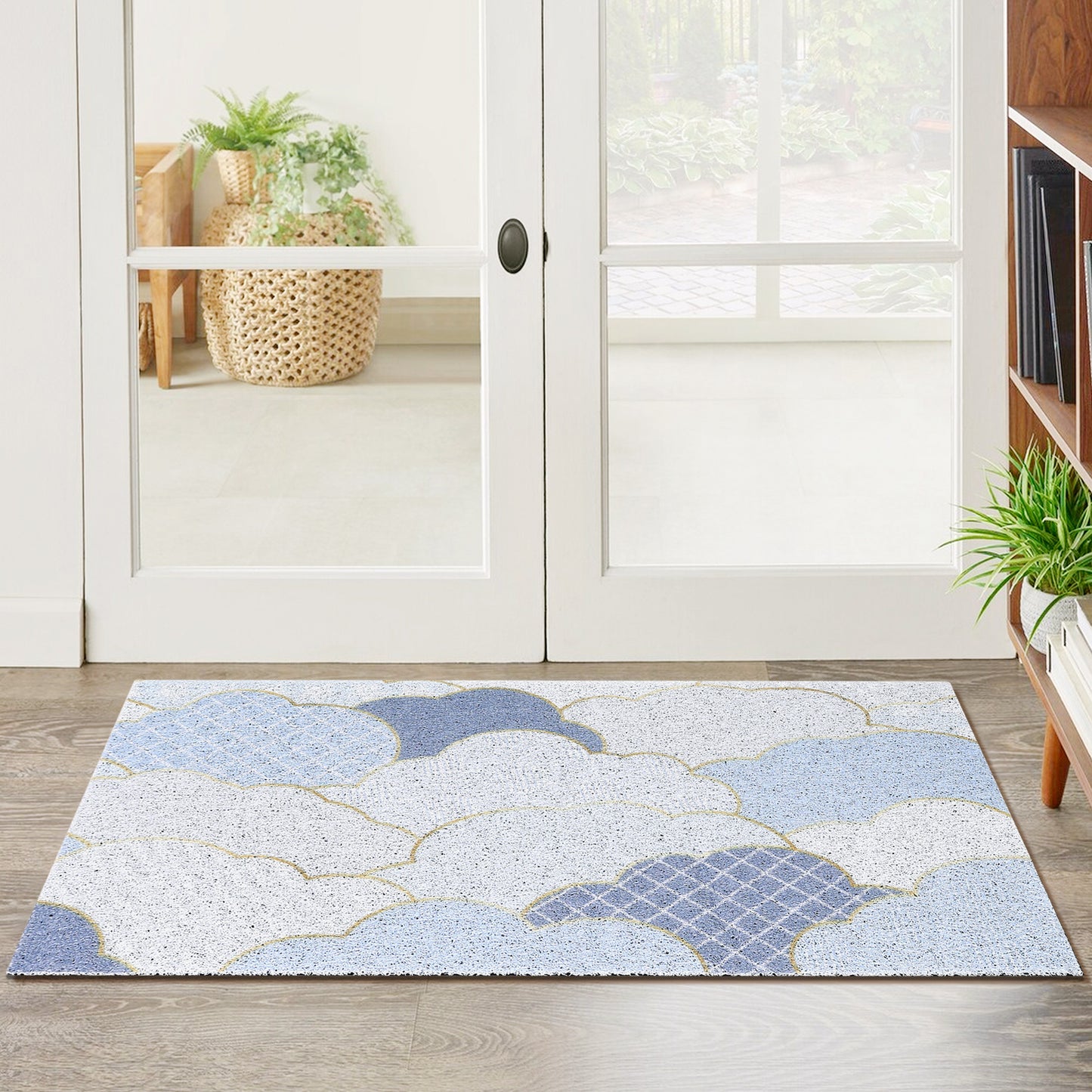 Door Mat Outdoor Indoor Front Doormat Non Slip Durable Entrance Rugs for Front Door