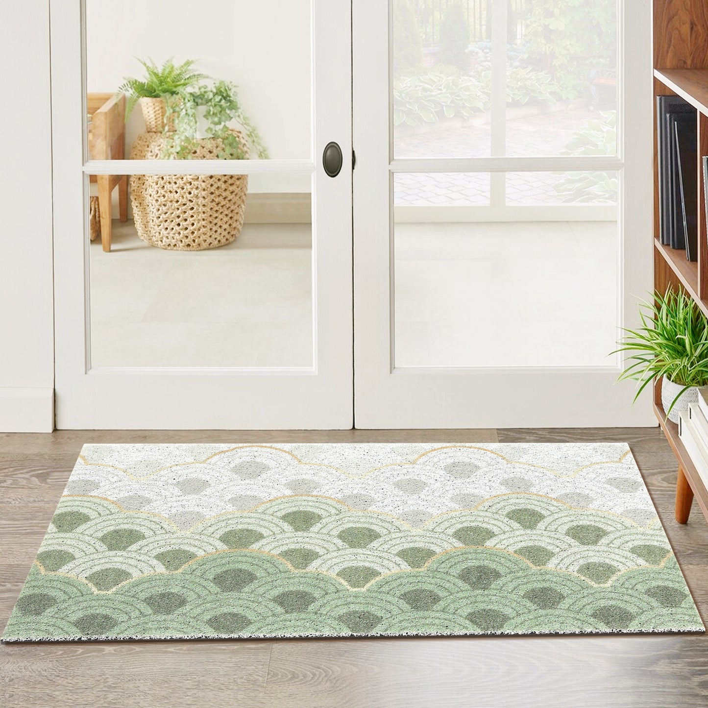 Non Slip Front Inside Large Waterproof Rubber Kitchen Mats and Interior Home Washable Door Mats