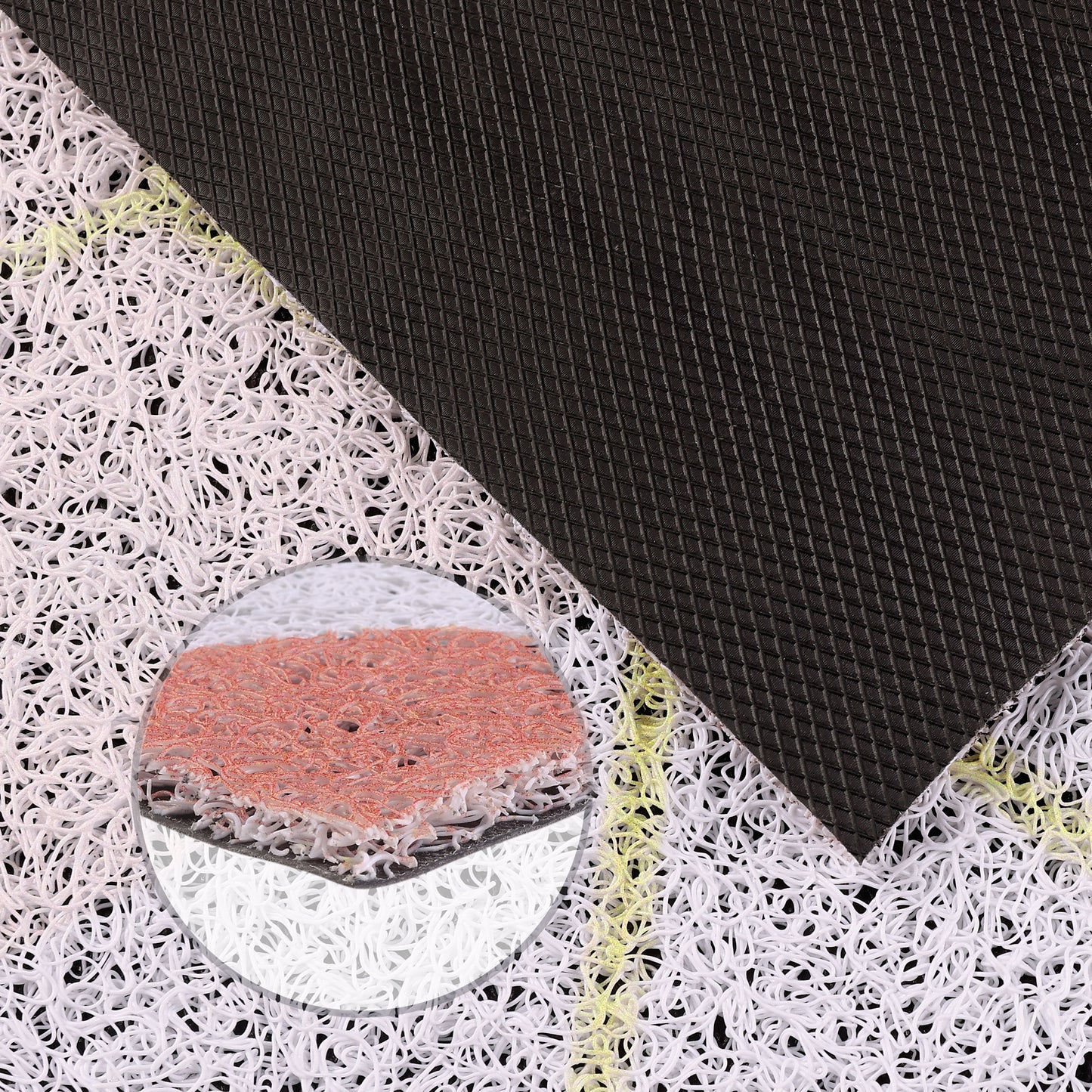 Non Slip Front Inside Large Waterproof Rubber Kitchen Mats and Interior Home Washable Door Mats