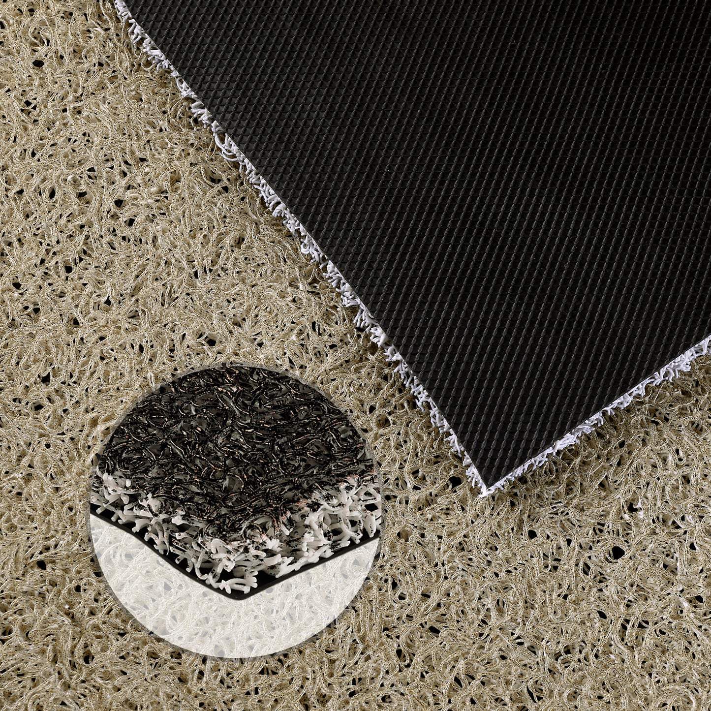 Geometric Modern Outdoor Door Mat, Entry Mat Resist Dirt Non-Slip Washable Thin Door Mats