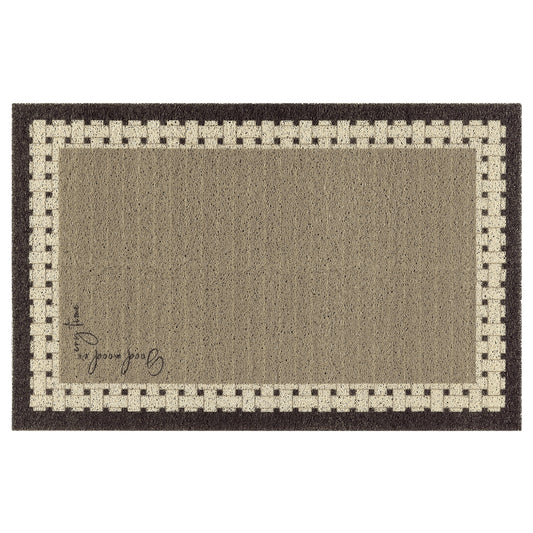 Geometric Modern Outdoor Door Mat, Entry Mat Resist Dirt Non-Slip Washable Thin Door Mats