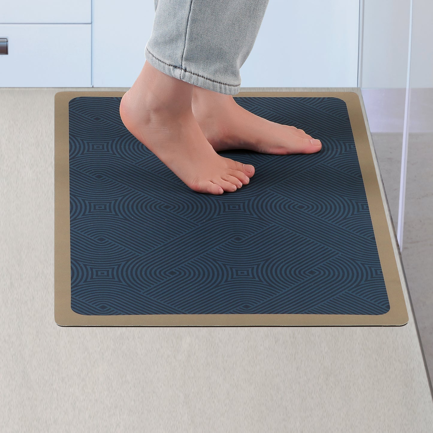 Kitchen Mats for Floor Machine Washable, Kitchen Rugs 1 Piece with Non Slip Backing
