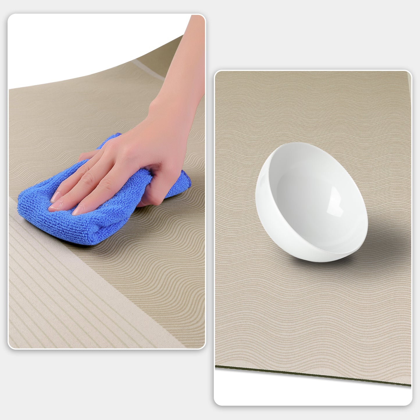Modern Soft Comfort Kitchen Rug Absorbent Non Slip Kitchen Mat Washable Mats for Floor
