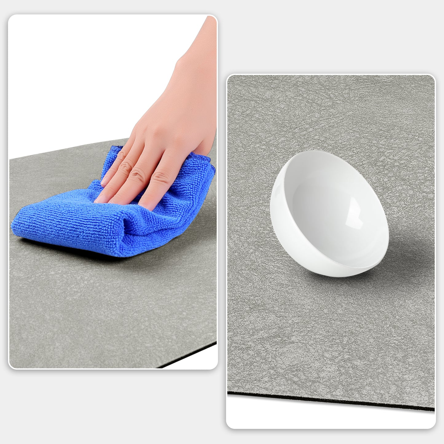 Kitchen Rugs 1 Piece, Cushioned Anti Slip Kitchen Mats, Waterproof Non Slip Rugs
