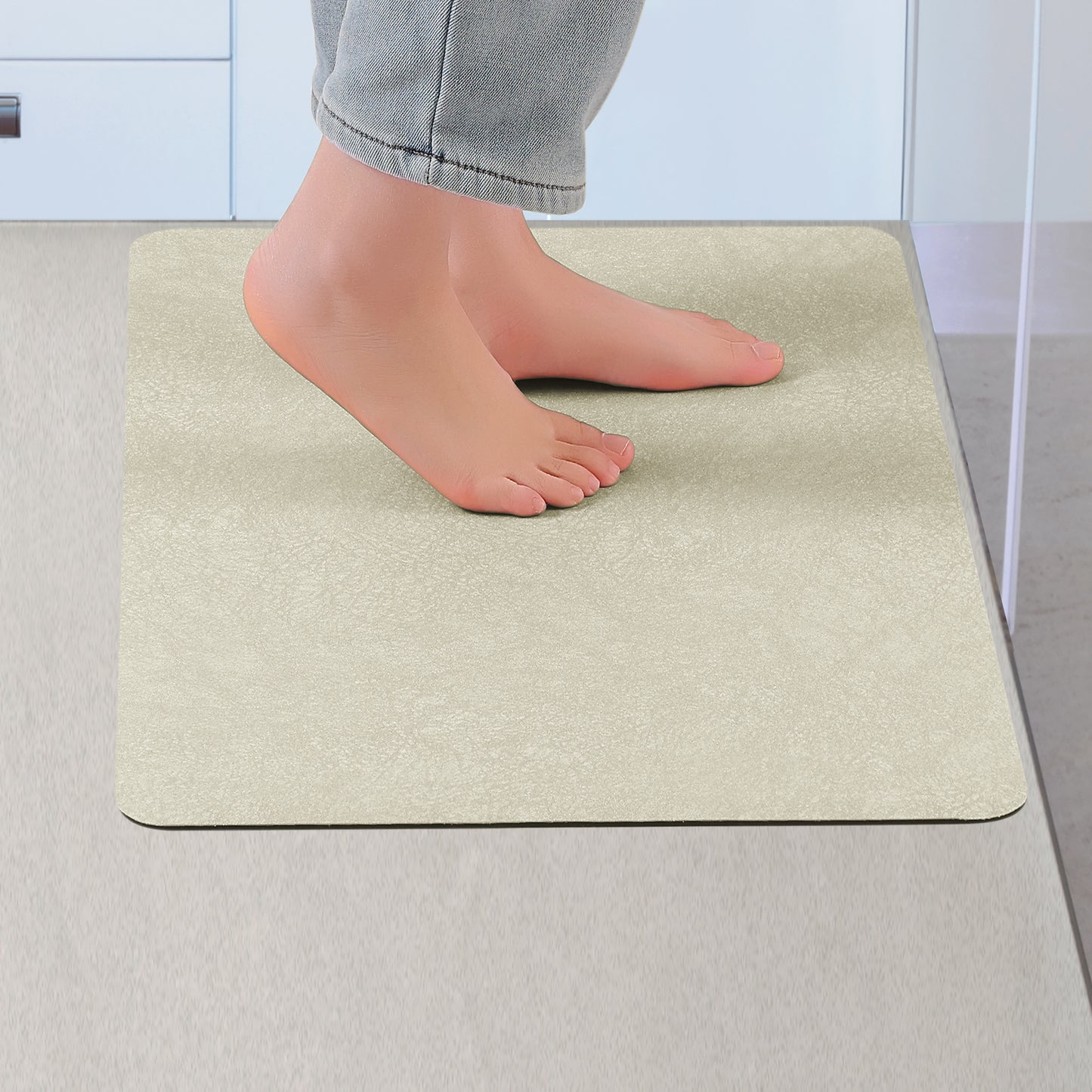 Kitchen Rugs 1 Piece, Cushioned Anti Slip Kitchen Mats, Waterproof Non Slip Rugs