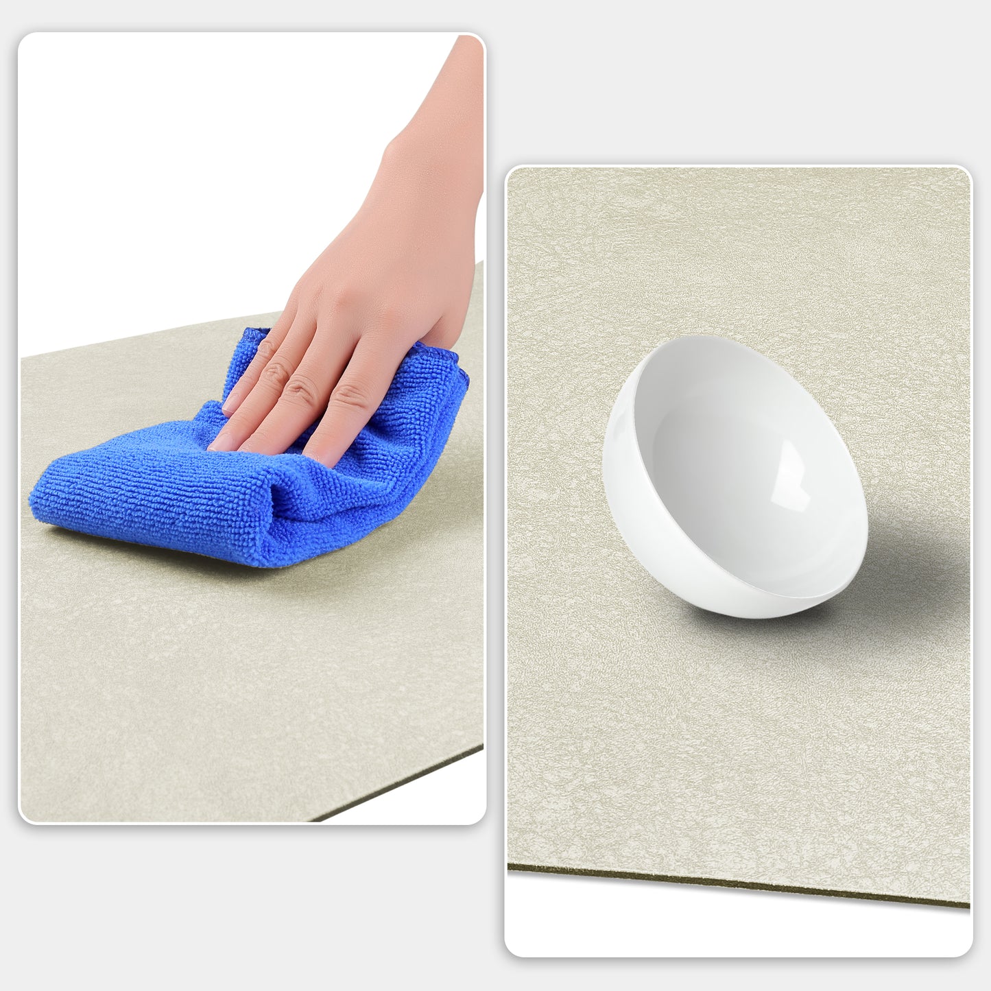 Kitchen Rugs 1 Piece, Cushioned Anti Slip Kitchen Mats, Waterproof Non Slip Rugs